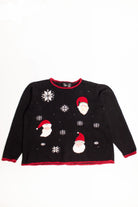 Black Ugly Christmas Pullover 58971