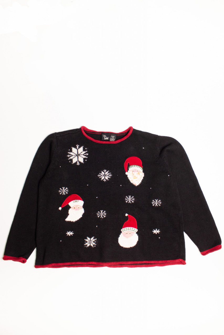 Black Ugly Christmas Pullover 58971