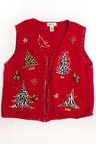 Red Ugly Christmas Vest 58978