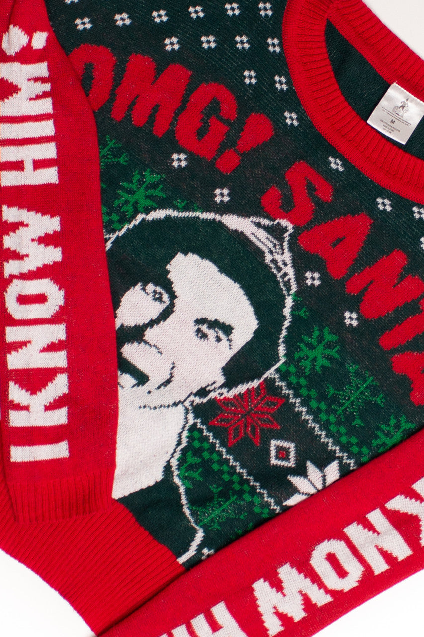 E.L.F Movie Cropped Ugly Christmas Pullover 58979