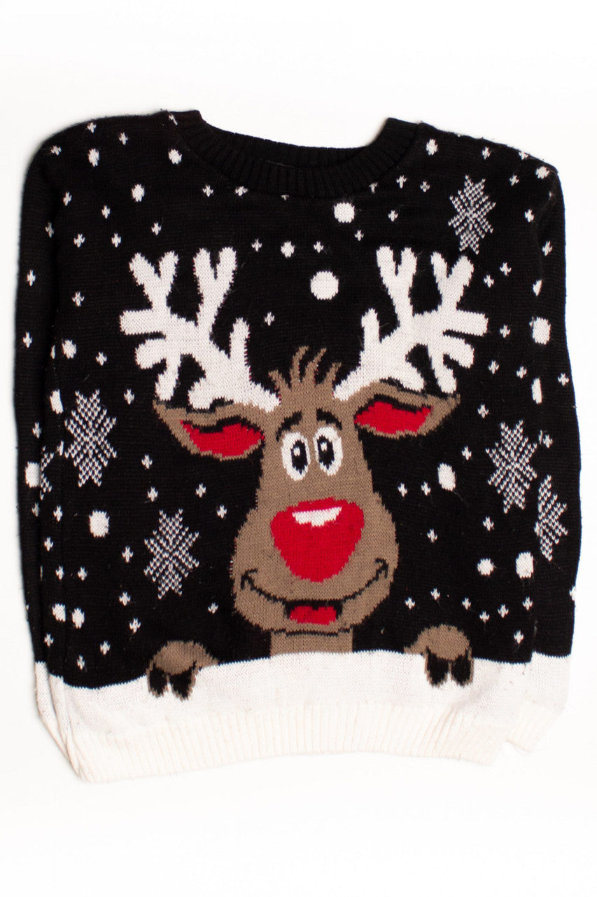 Black Ugly Christmas Pullover 58980