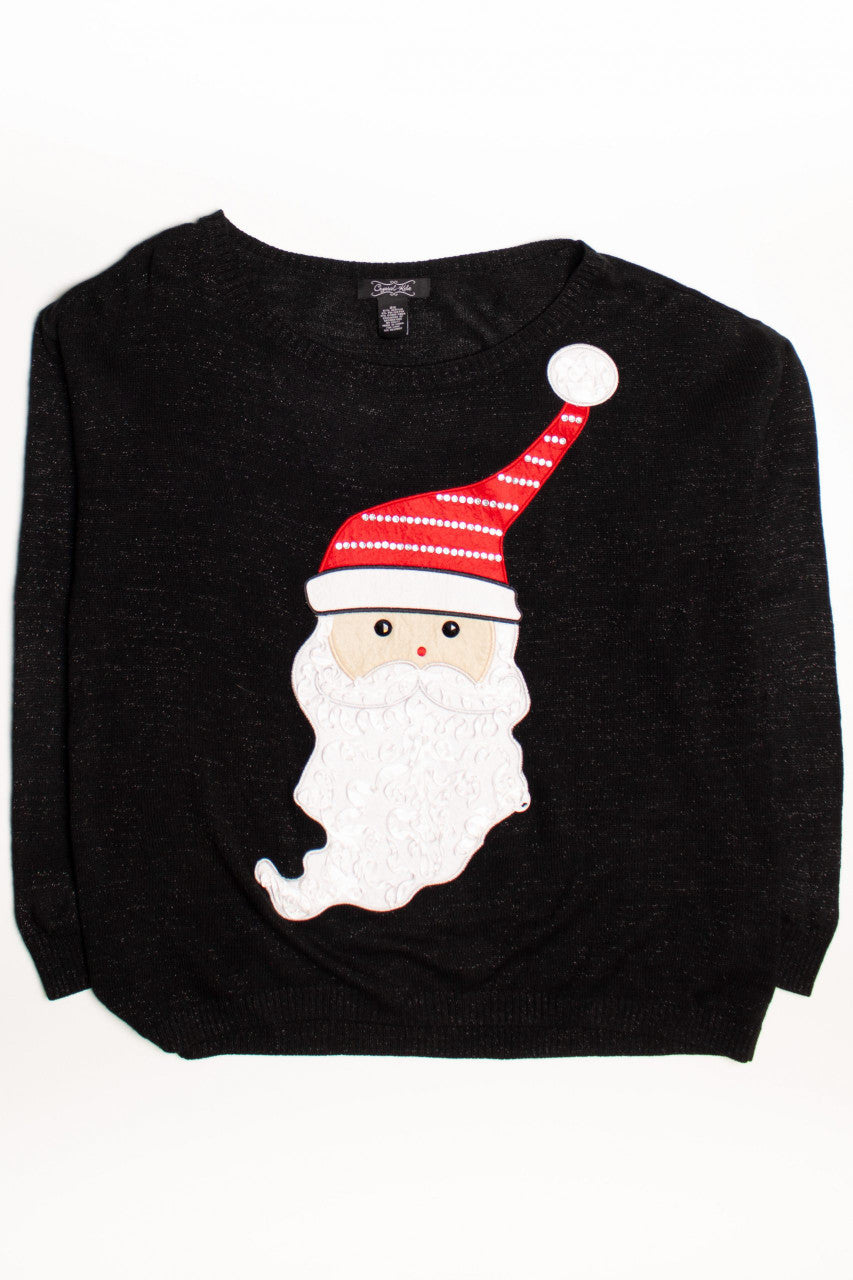 Black Ugly Christmas Pullover 58981