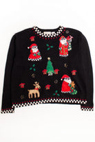 Black Ugly Christmas Pullover 58986