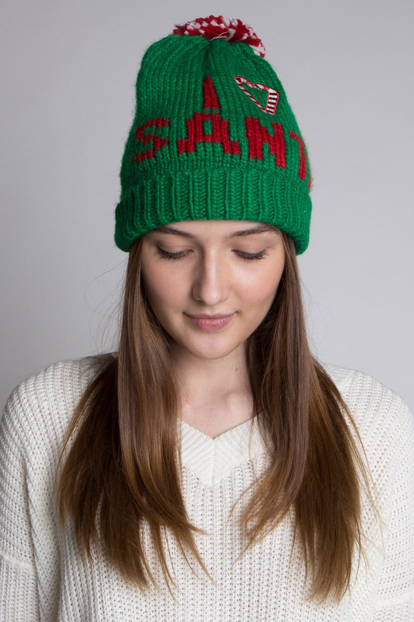 Santa Pom Beanie