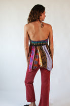 Patchwork Halter Top