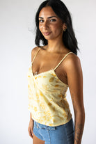 Sequin Floral Beaded Cami