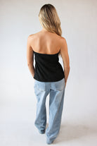 Floral Lace Ruched Tube Top