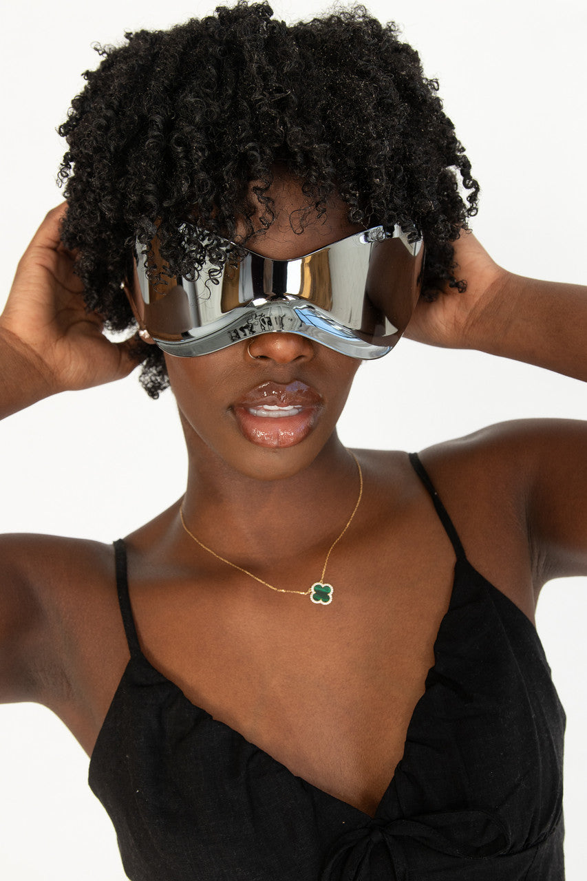 Silver Shield Sunglasses
