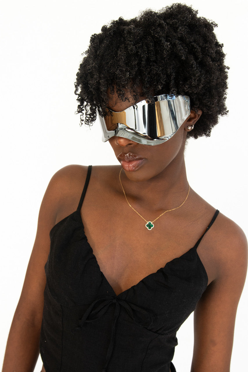 Silver Shield Sunglasses