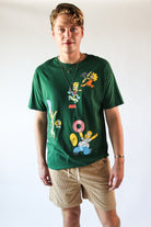 Abstract Simpsons Graphic T-Shirt