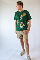 Abstract Simpsons Graphic T-Shirt