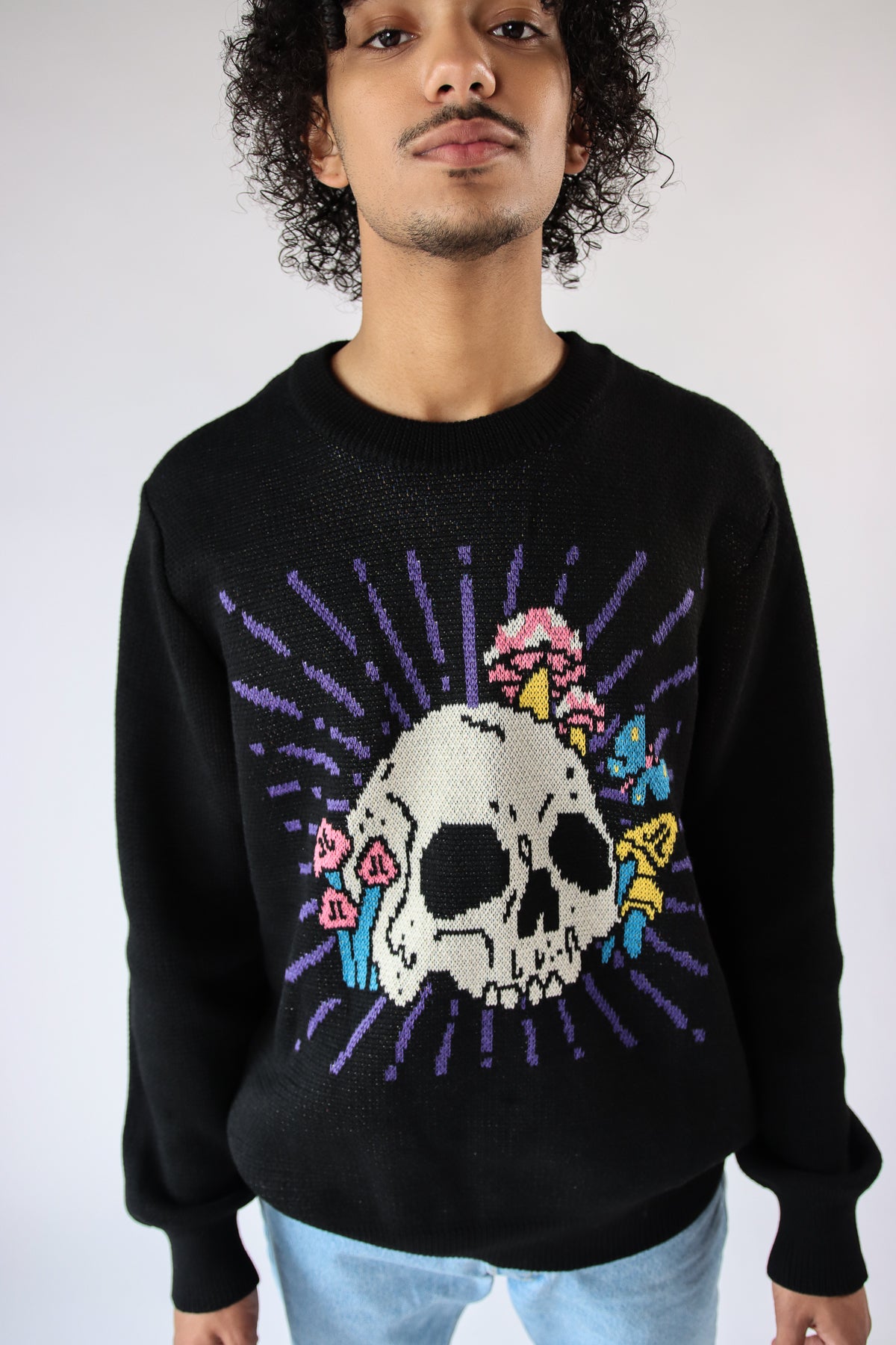 Skull Graphic Sweater