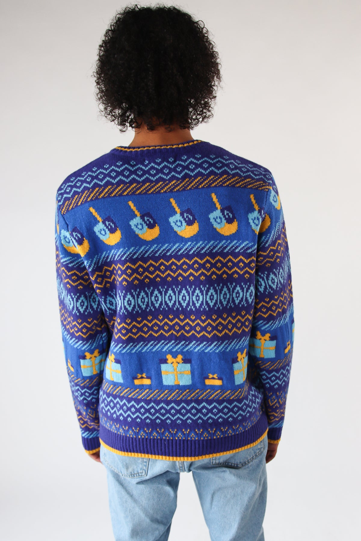Drink Holder Sloth Hanukkah Sweater