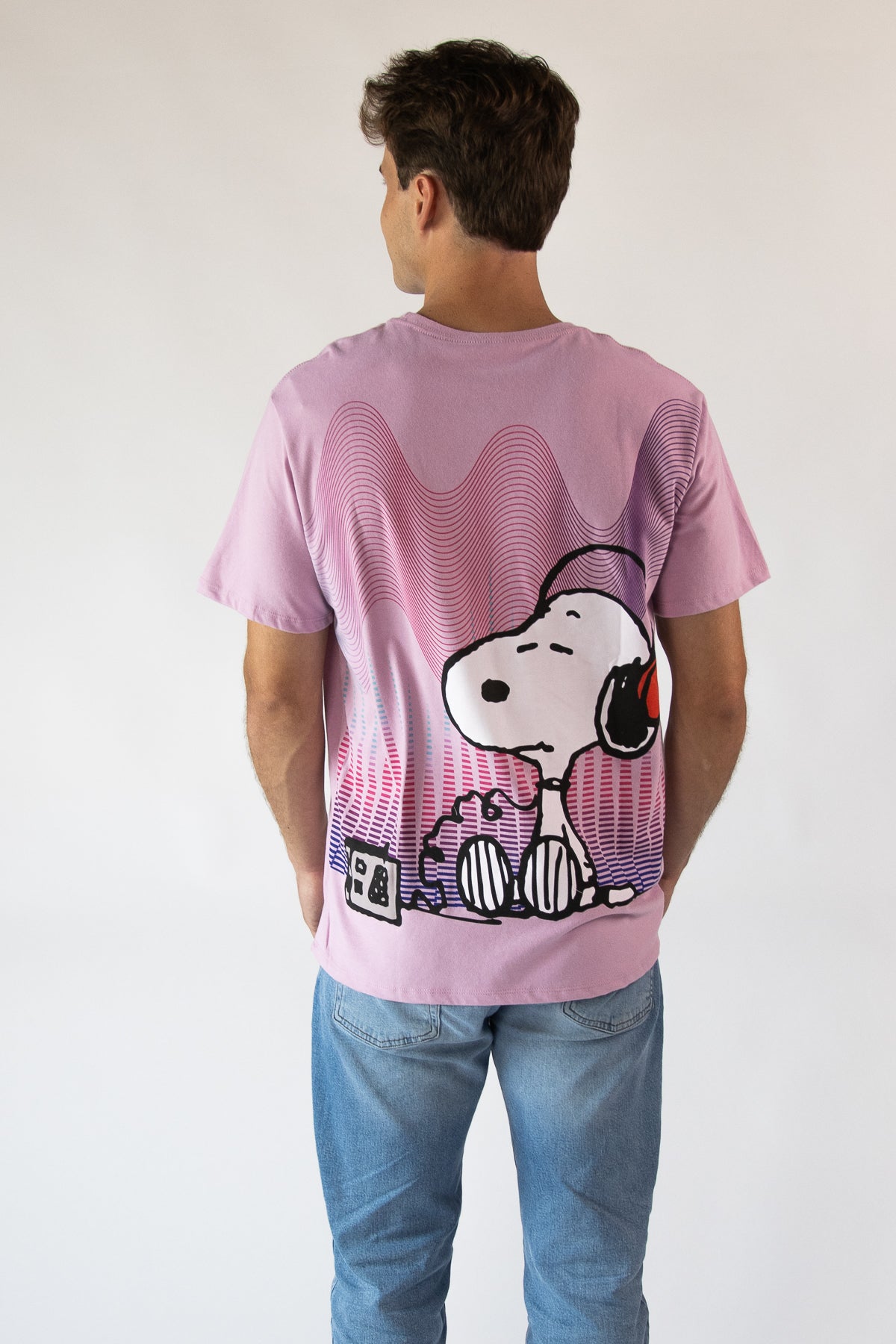 Snoopy Headphones Tee