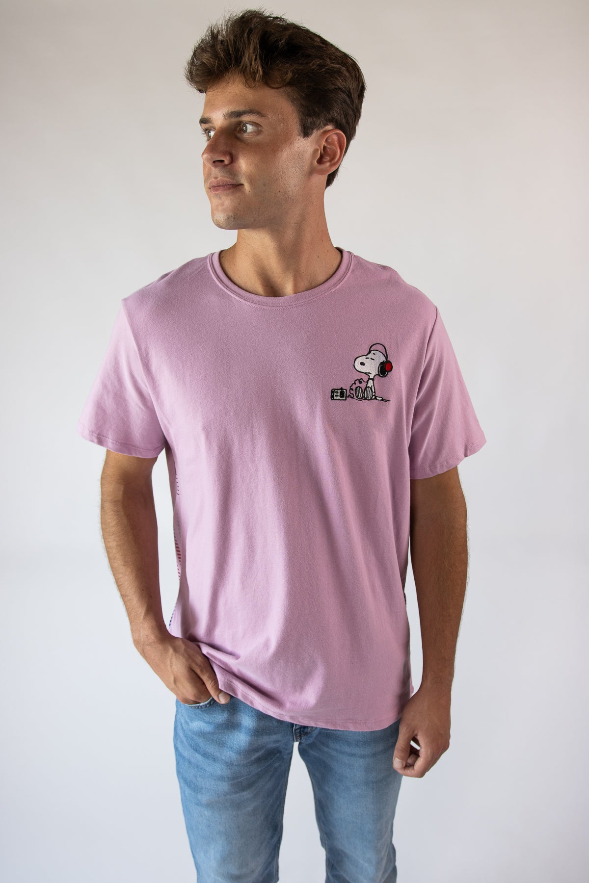 Snoopy Headphones Tee