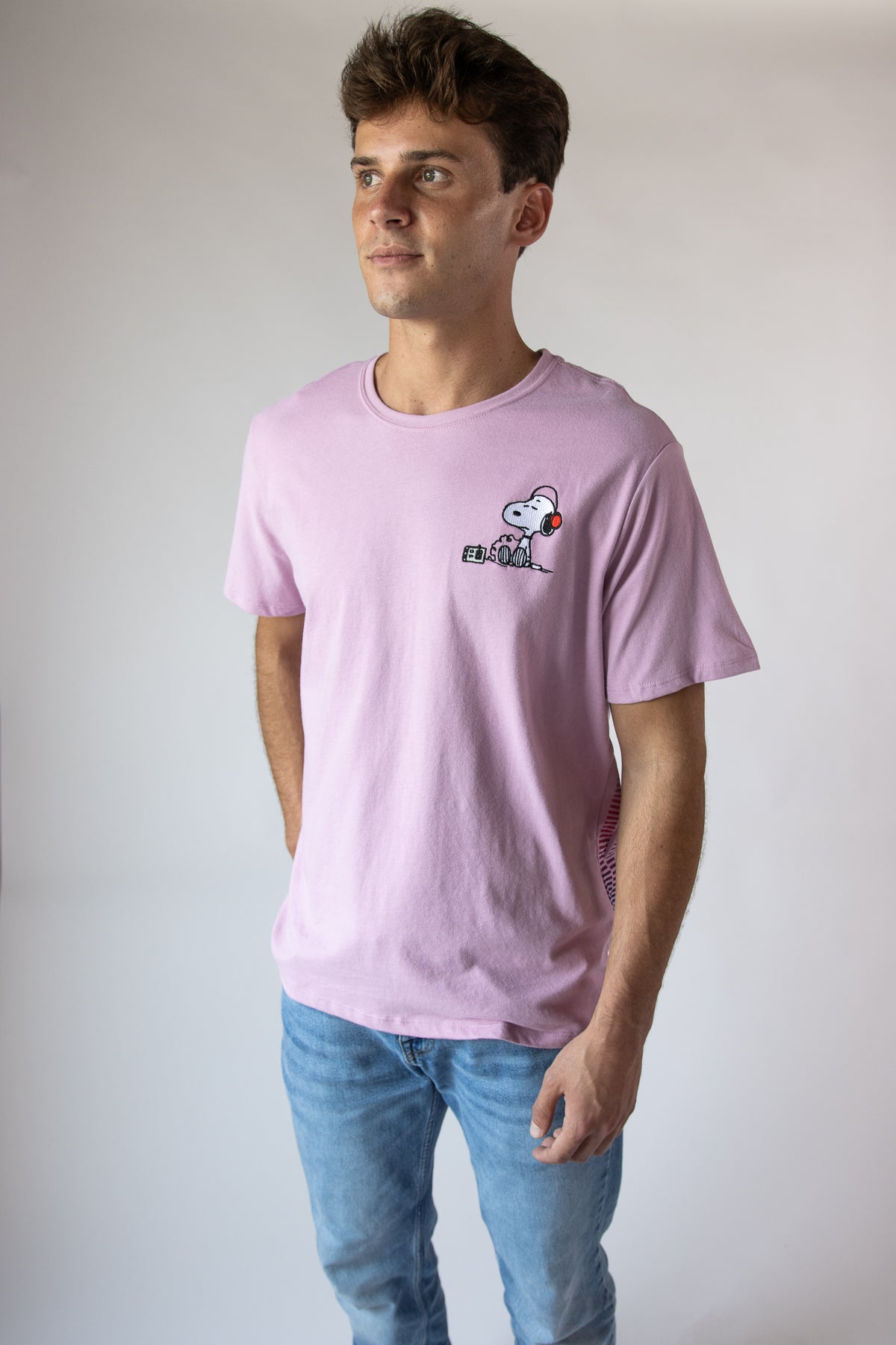 Snoopy Headphones Tee