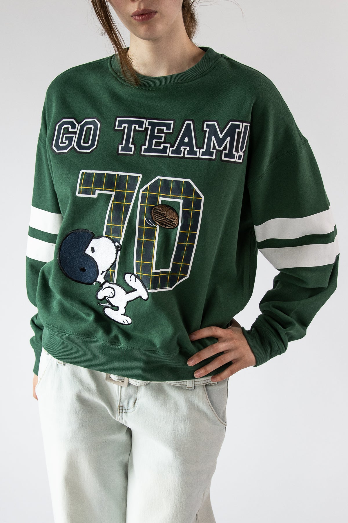 Go Team Snoopy Sweatshirt