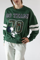 Go Team Snoopy Sweatshirt