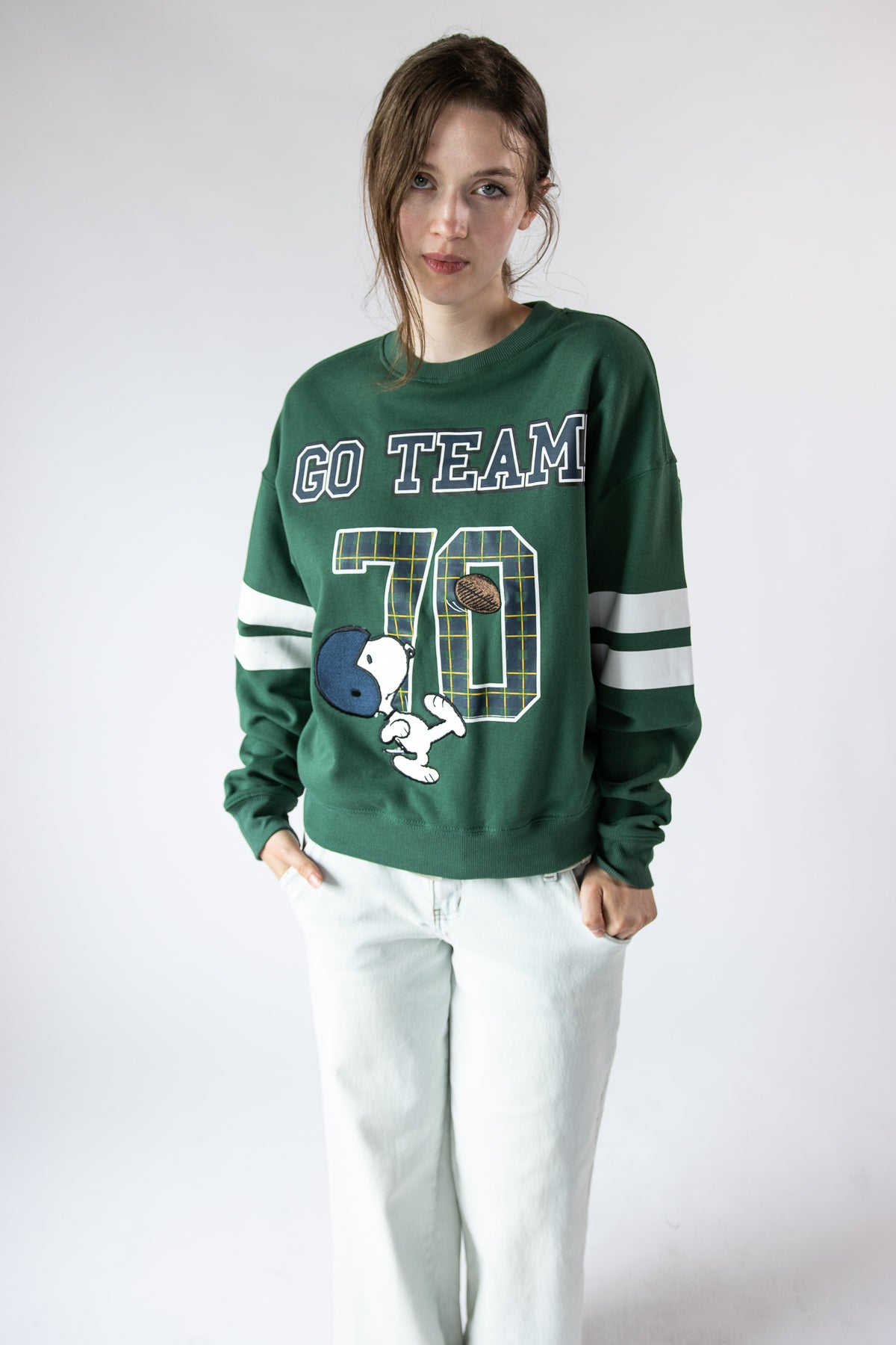 Go Team Snoopy Sweatshirt