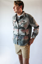 Southwest Print Shacket