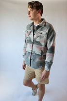 Southwest Print Shacket