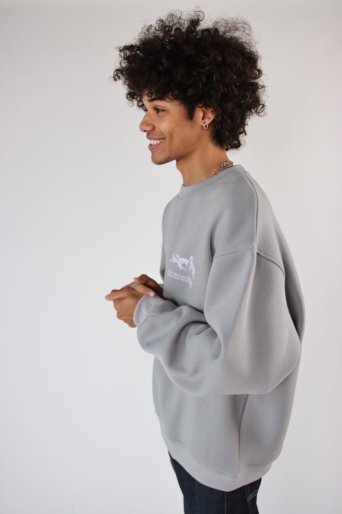 Speed & Grace Greyhounds Crew Sweatshirt