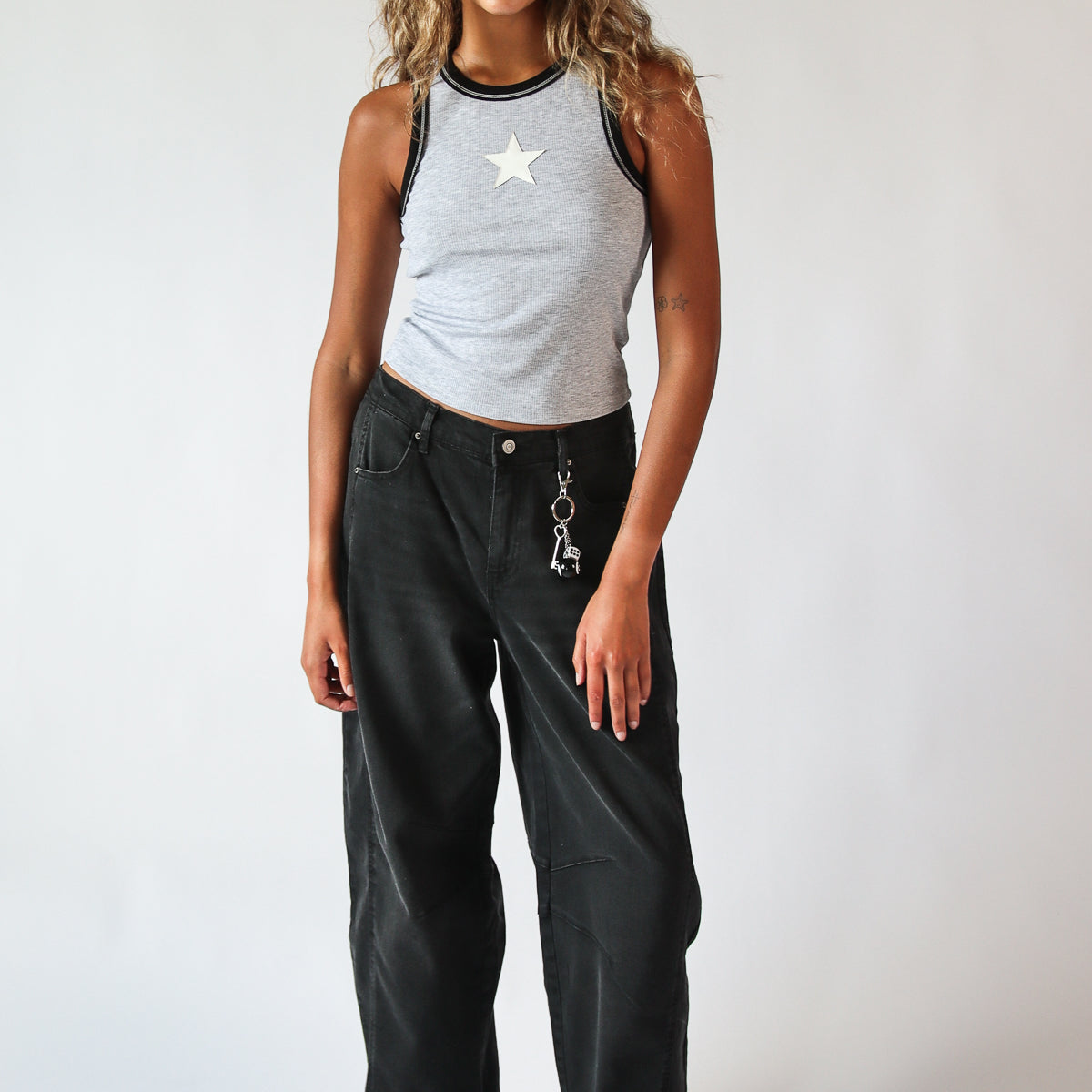 Star Applique Ringer Tank – Ragstock