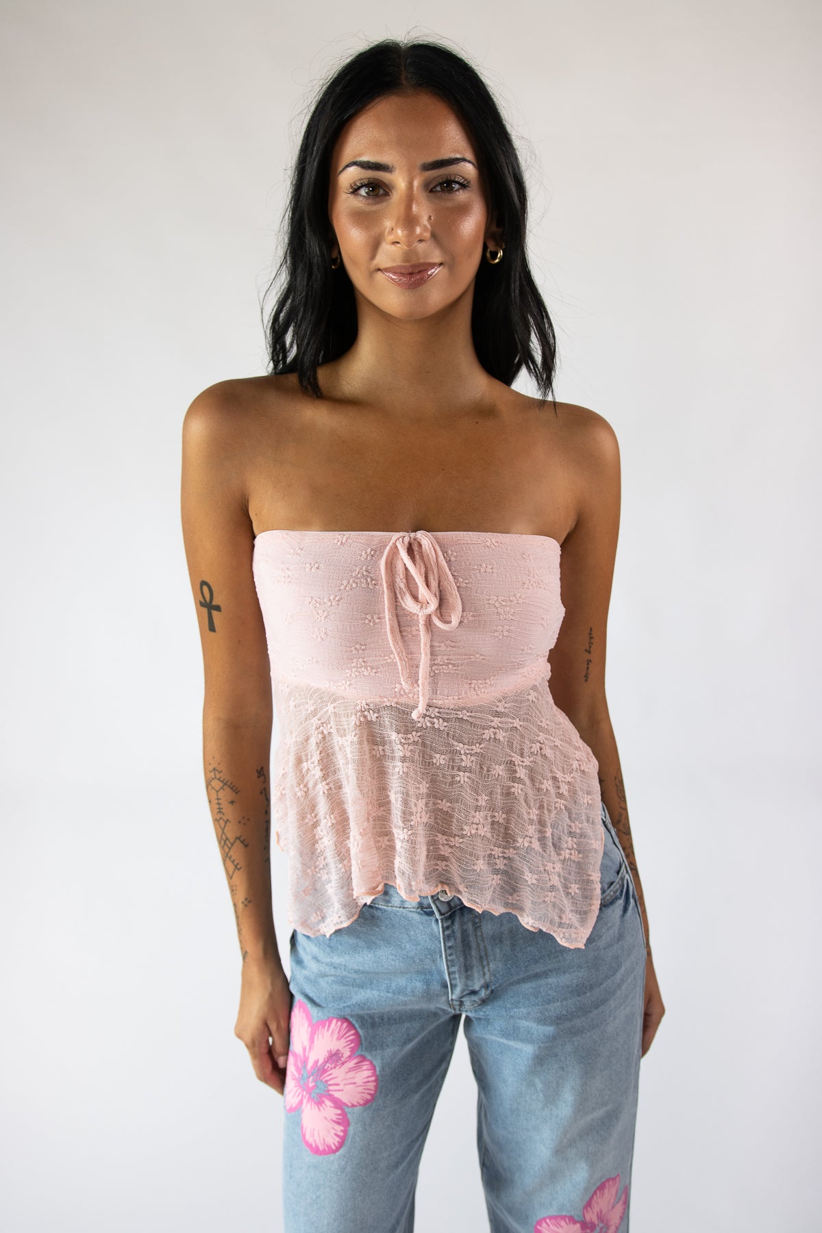 Strapless Flyaway Tube
