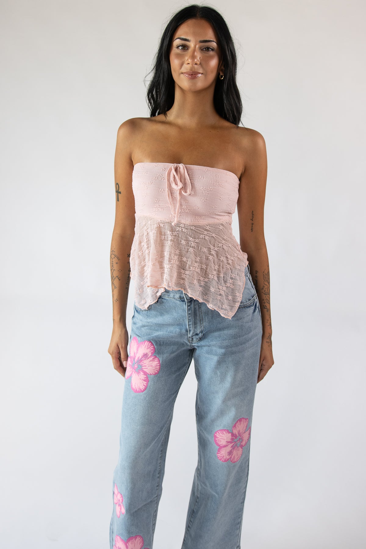 Strapless Flyaway Tube