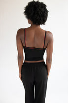 Embroidered Fruit Seamless Tank Top
