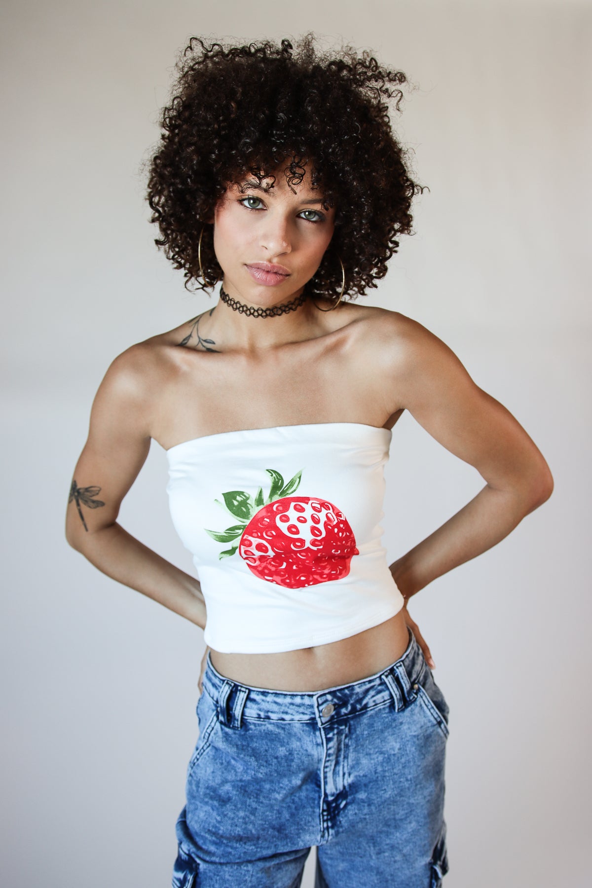 Strawberry Tube Top