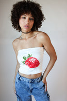 Strawberry Tube Top
