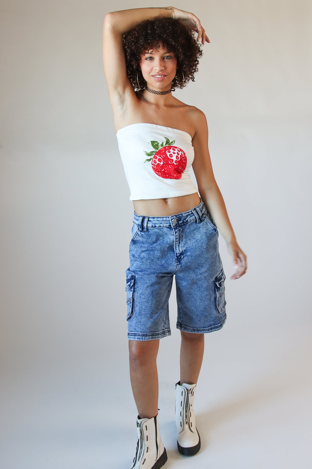 Strawberry Tube Top