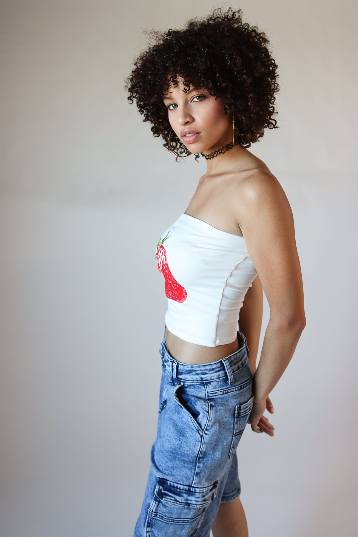 Strawberry Tube Top