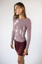 Stripe NYC Boatneck Longsleeve
