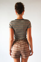 Striped Ringer Tee