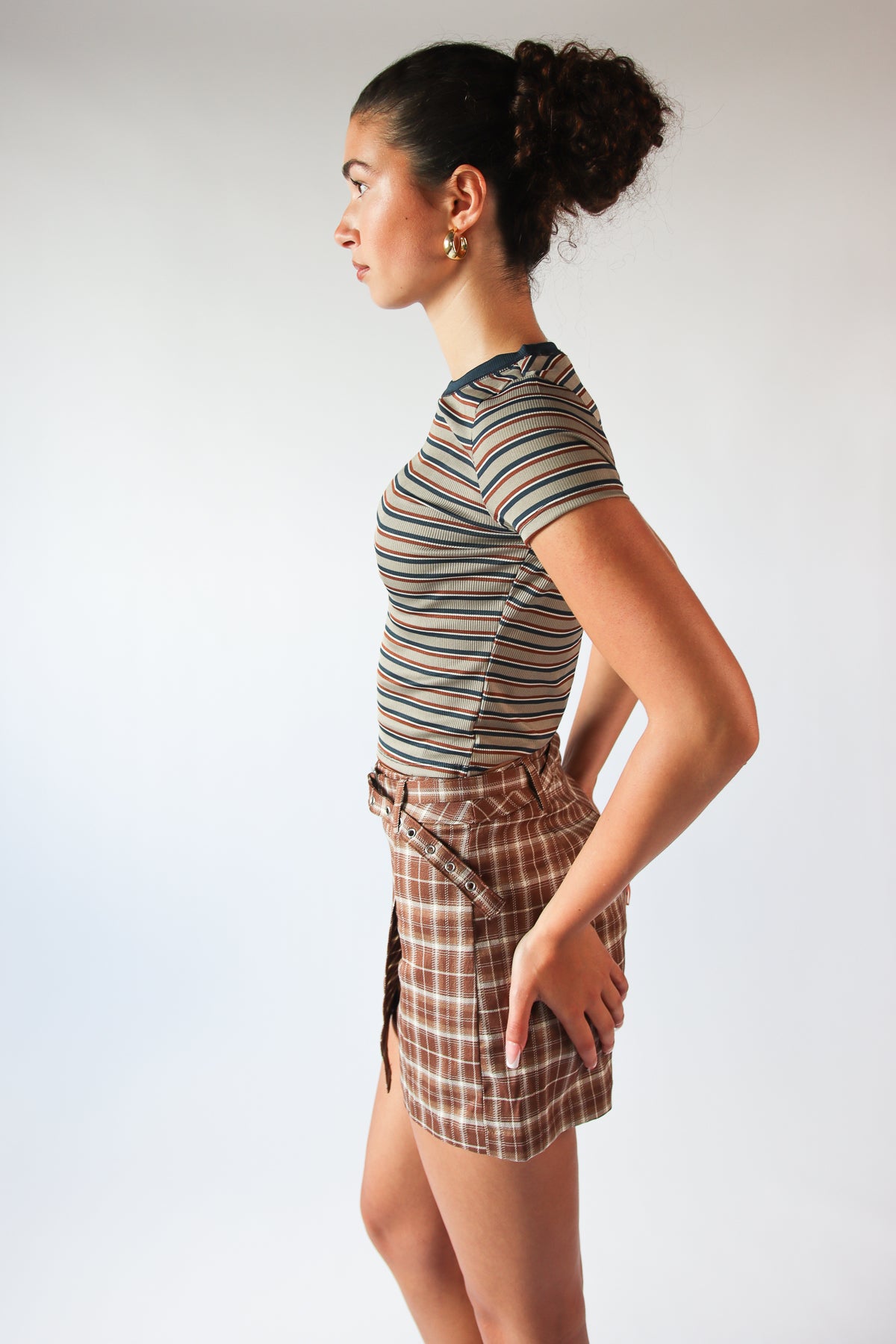 Striped Ringer Tee
