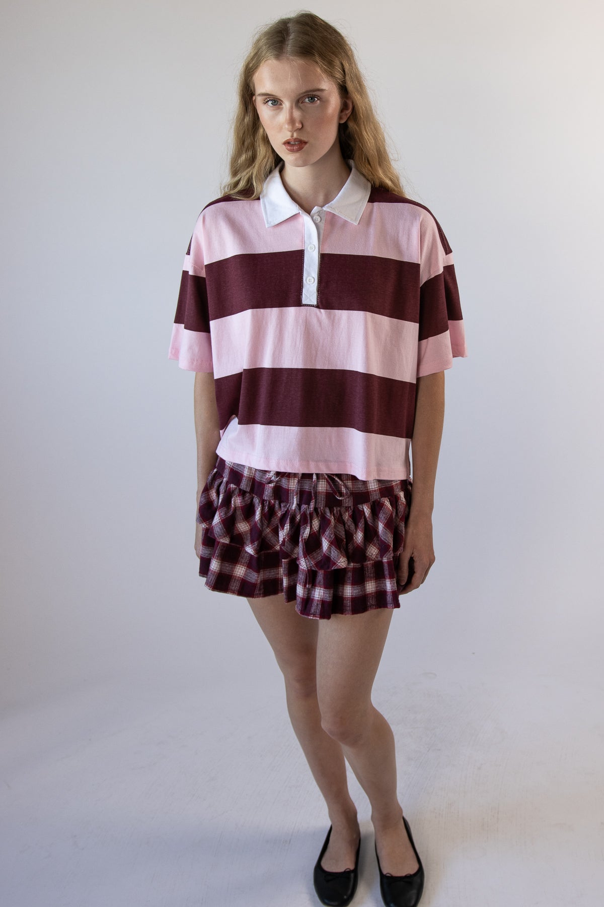 Stripe Rugby Polo