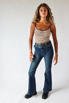 Striped Ringer Cami
