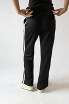 Fleece Lined Side Stripe Track Pants