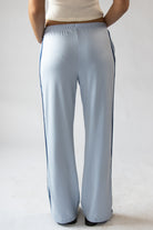 Fleece Lined Side Stripe Track Pants