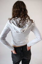 Striped Lounge Hoodie