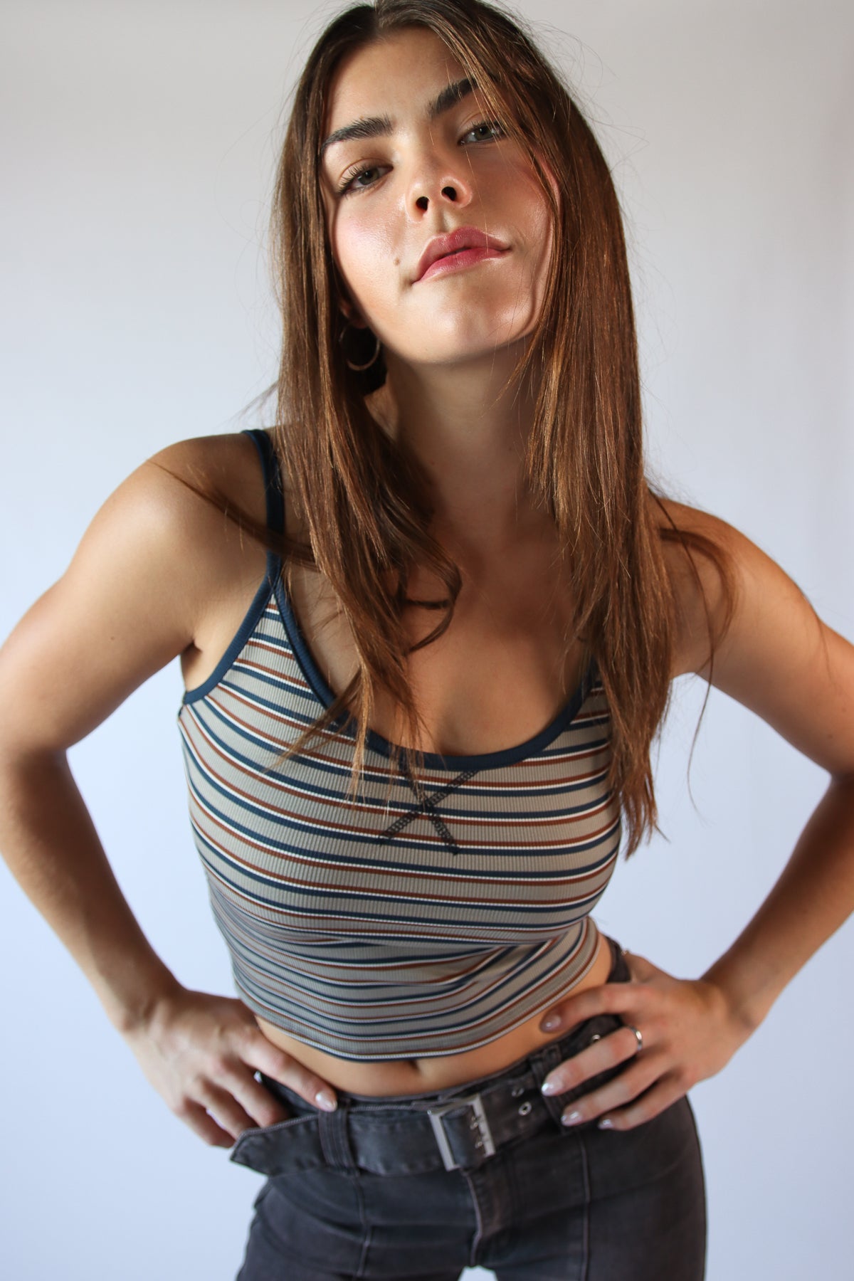 Striped Ringer Cam