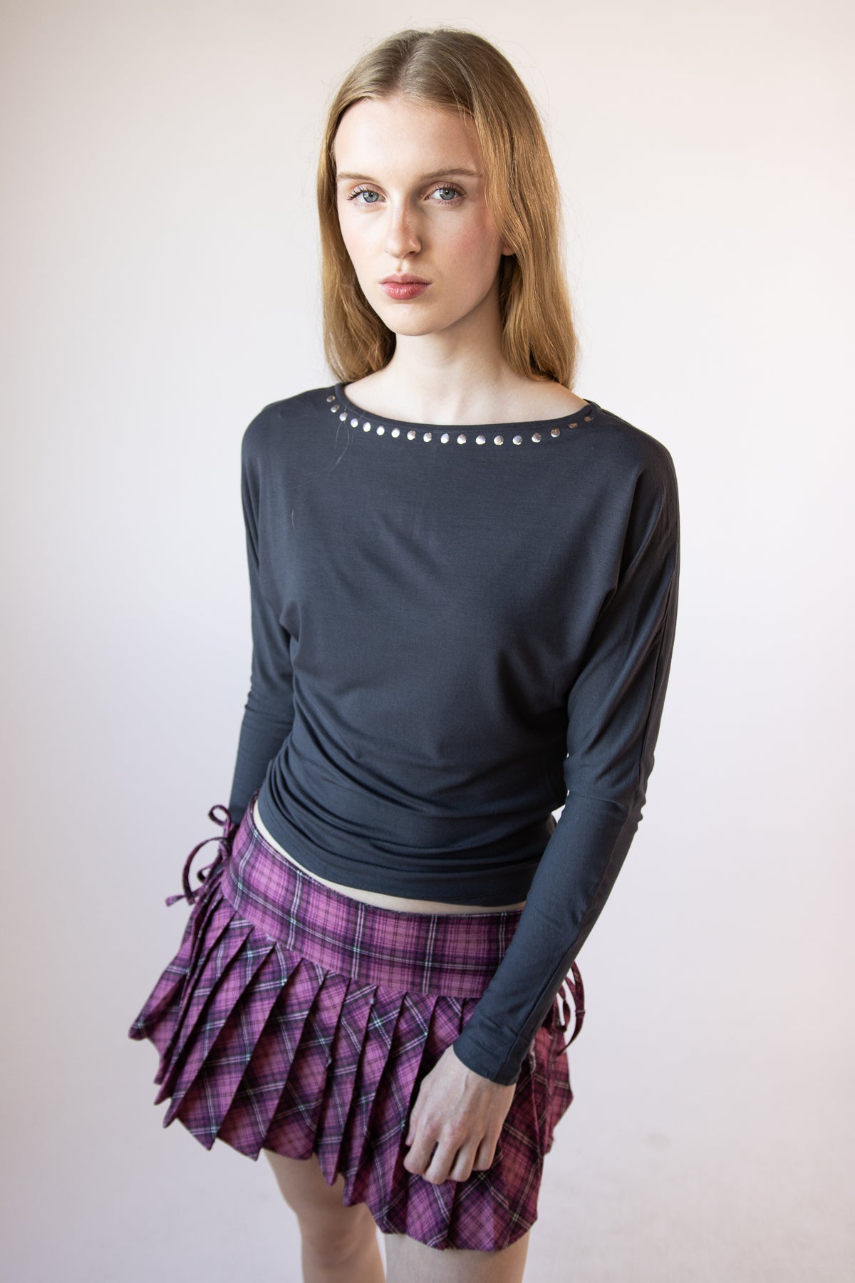 Studded Longsleeve Top