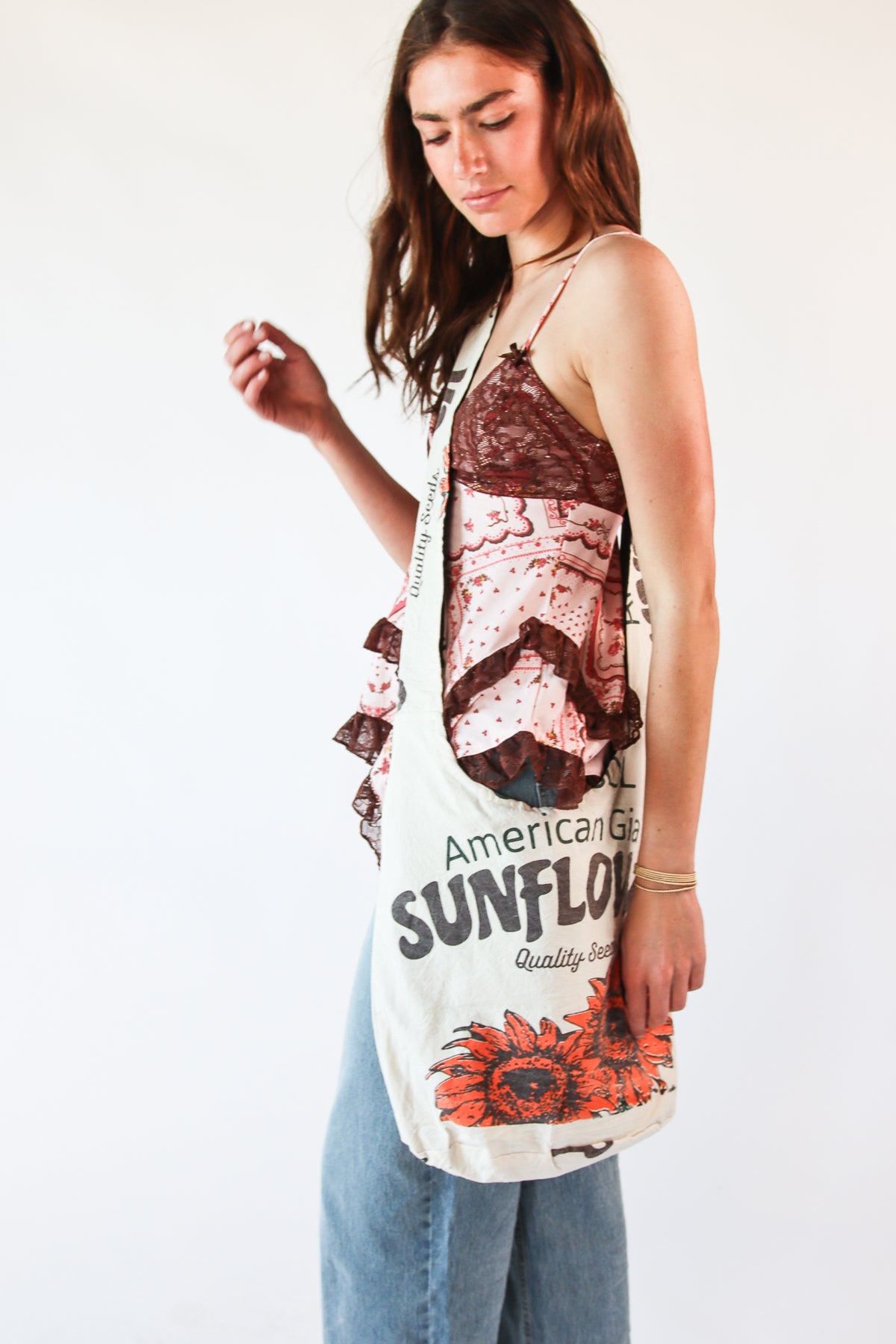 Sunflower Sack Bag Tote