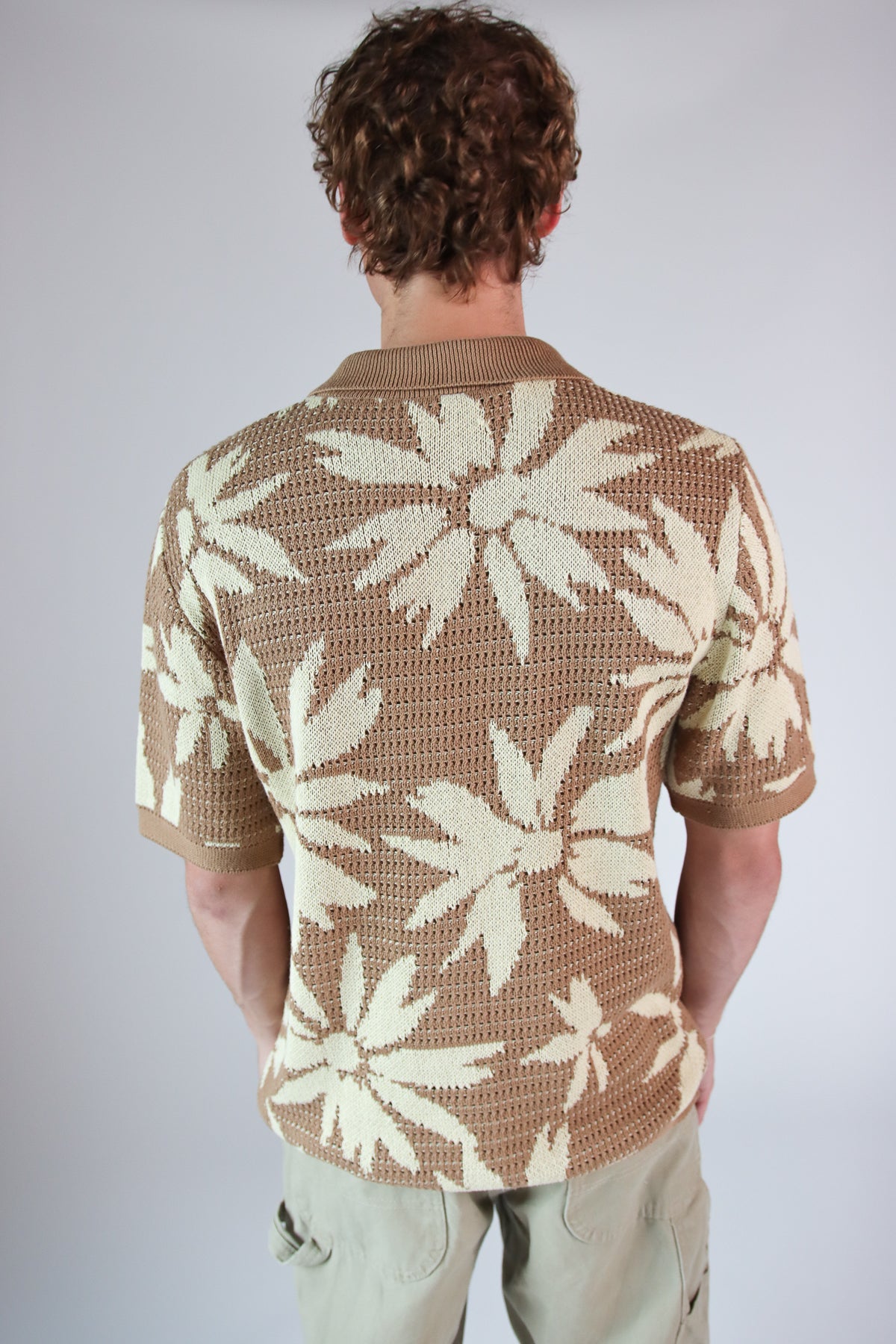 Sunflower Knit Button Front