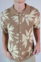 Sunflower Knit Button Front