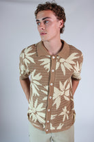 Sunflower Knit Button Front