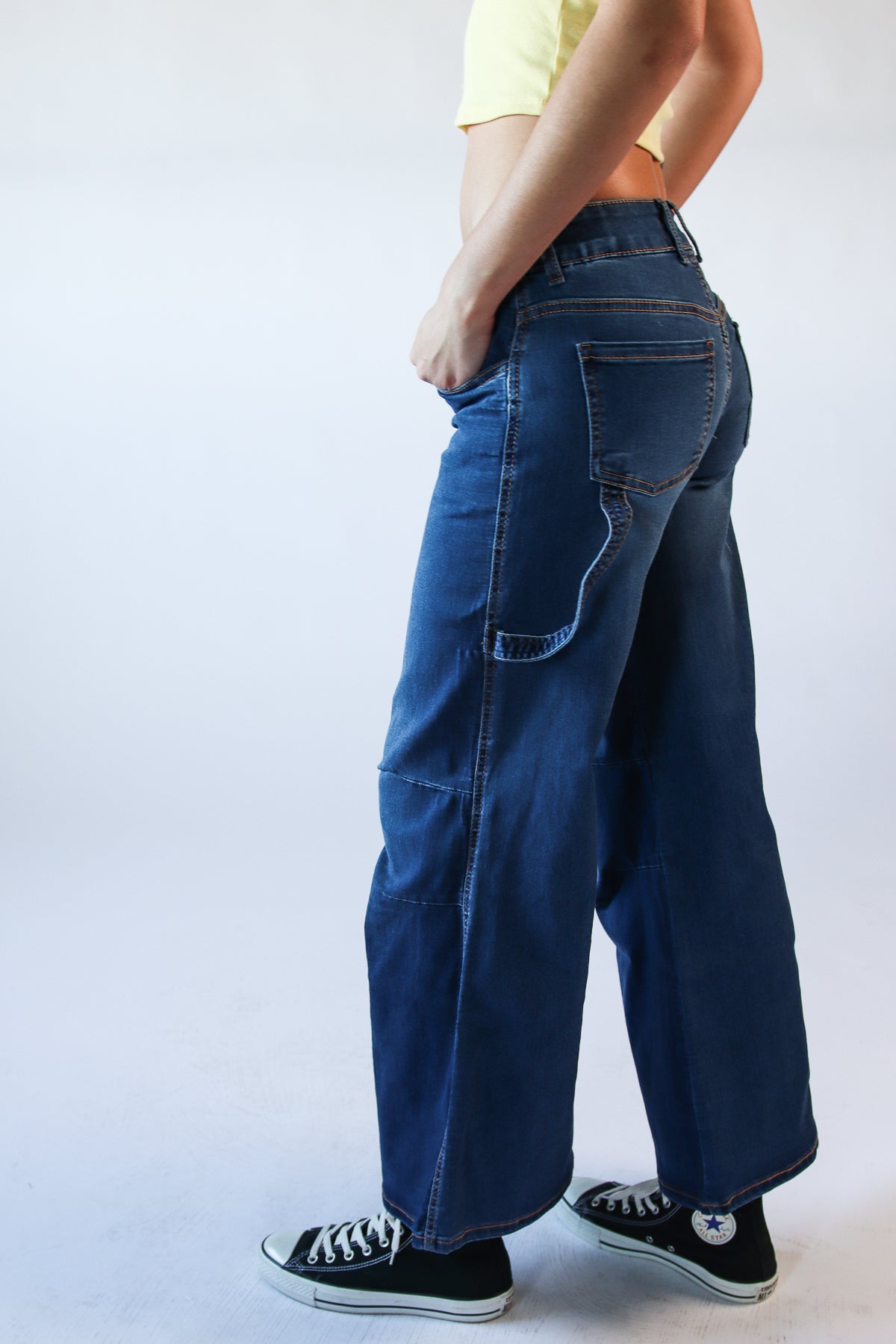 Super Wide Leg Carpenter Jeans