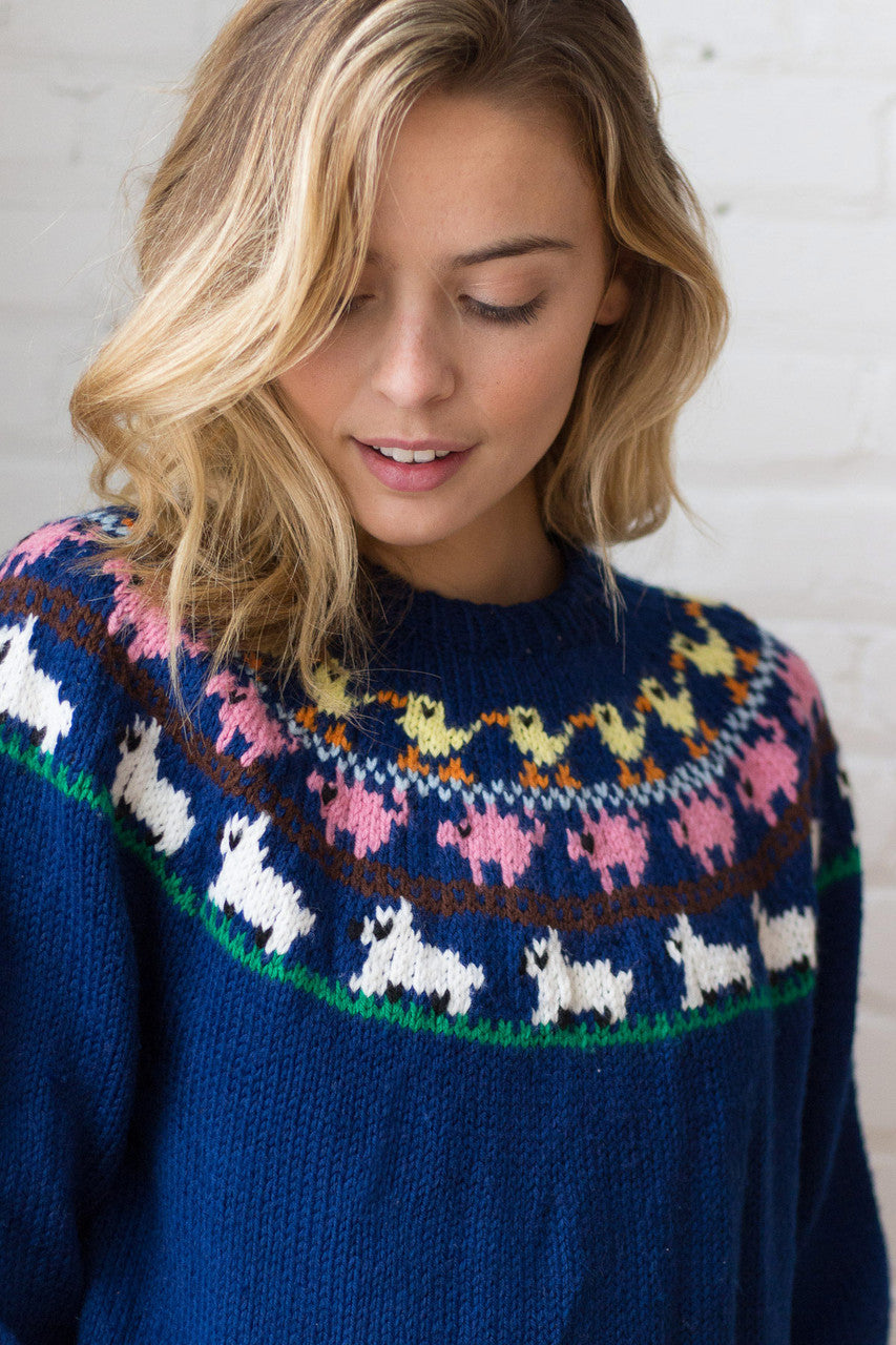 Vintage Fair Isle Sweater 112